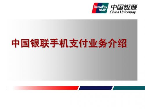 手机支付业务介绍-增值业务