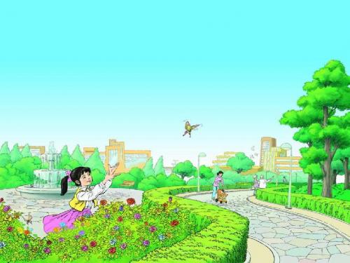 触摸春天(校公开课)—及其课堂实录