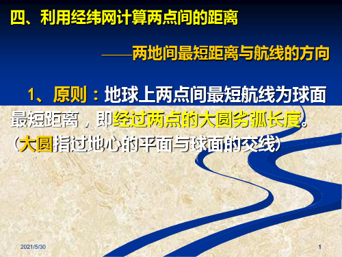 最短航线PPT课件