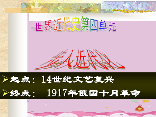 步入近代化ppt 人教版课件