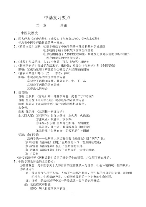 中医基础理论  完成