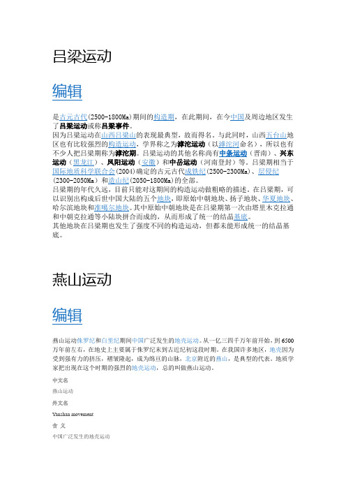 吕梁运动