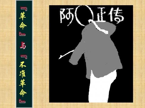2016粤教版语文必修四第10课《阿Q正传》ppt课件2