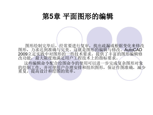AutoCAD2009第5章