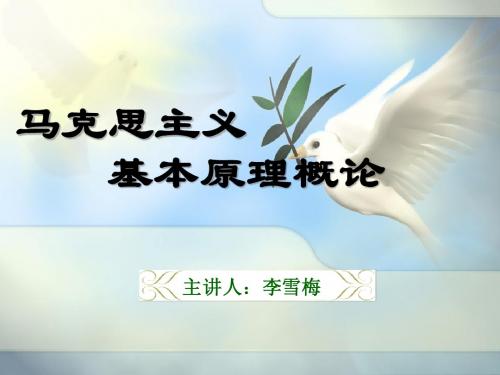 马克思课件 专题三