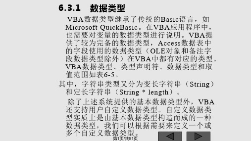 AccessVBA程序设计基础PPT课件