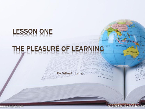 U1. 1 _The_Pleasure_of_Learning