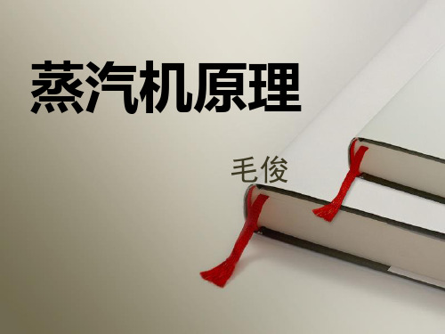 蒸汽机原理ppt课件