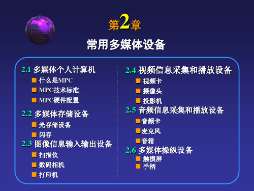 常用多媒体设备