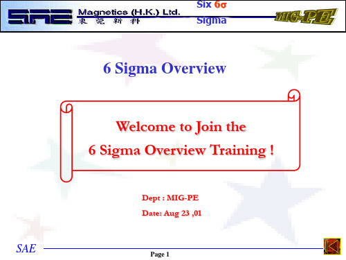 6 sigma overview(eng)