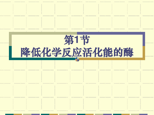 1、3、酶的特性