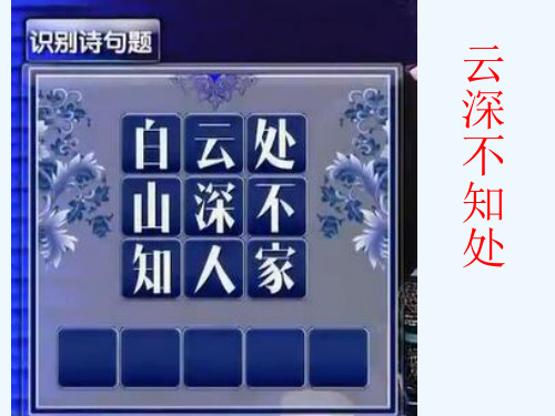 人教版初三语文下册讲究文采---巧用古诗文提升文采