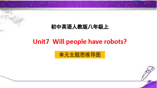 八上英语Unit7_单元主题思维导图