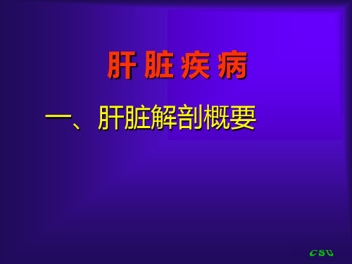 肝脏疾病