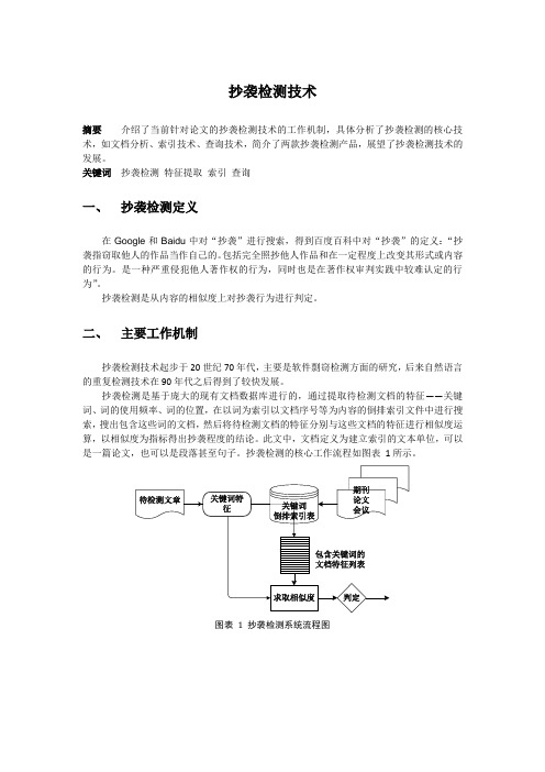 抄袭检测技术