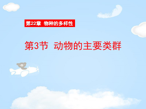 《动物的主要类群》PPT课件【优质课件】