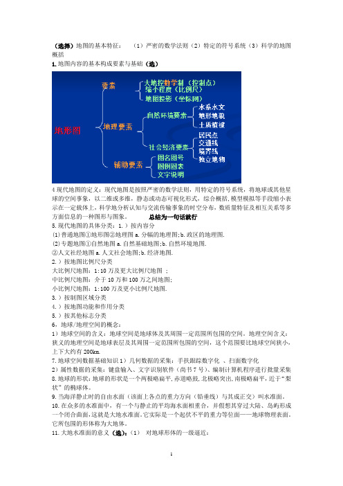 现代地图学