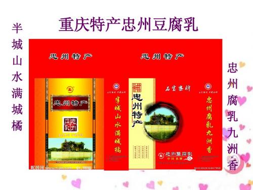 重庆特产忠州豆腐