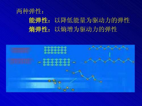 14高分子物理课件第八章 高弹性