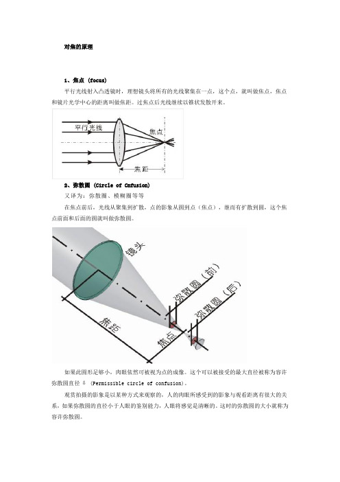 对焦的原理