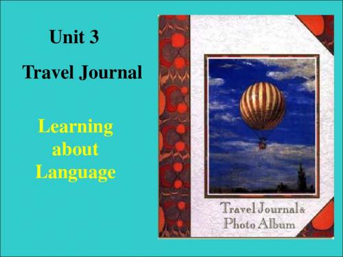 高一英语高一英语上册Unit 3 using language