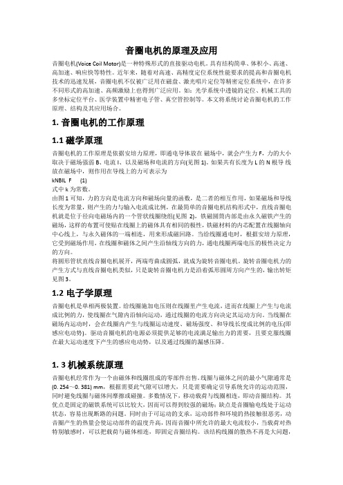 音圈电机原理及应用