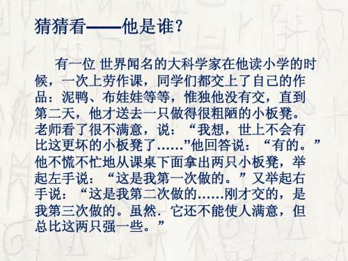 《少年爱因斯坦》ppt教案