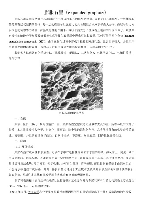 膨胀石墨