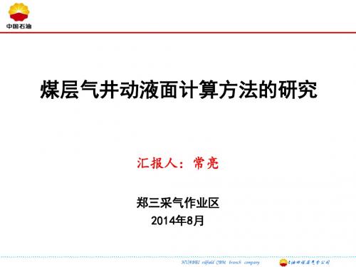 煤层气井动液面计算方法的研究---常亮