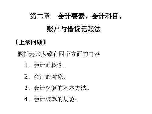 知识点7： 会计要素与会计等式