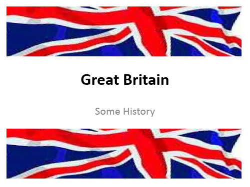 Great-Britain---History大不列颠历史解析PPT课件
