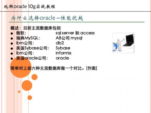 玩转oracle_10g_实战教程第1讲