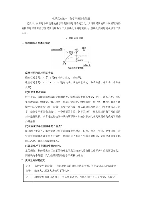 化学反应速率、化学平衡图像问题