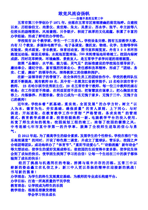 敢竞风流奋扬帆