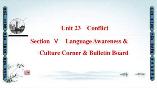 2018-2019学年高二英语北师大版选修8课件：Unit 23 Section Ⅴ