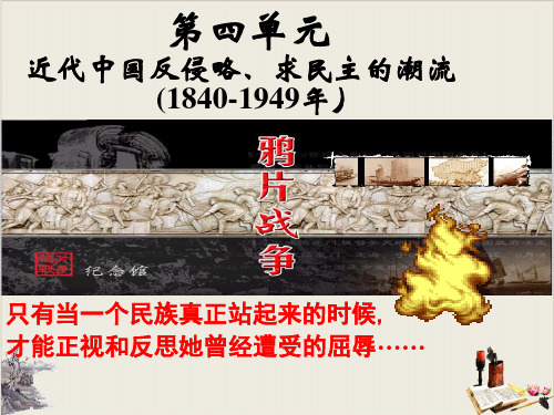 高中历史人教必修一第四单元鸦片战争(共53张PPT).pptx(1)