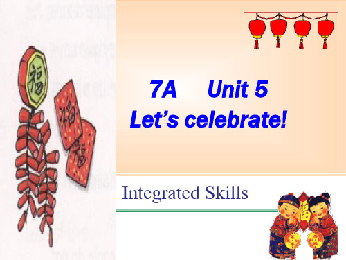 译林牛津版7A Unit5 Integrated skills教学课件 (共31张PPT)