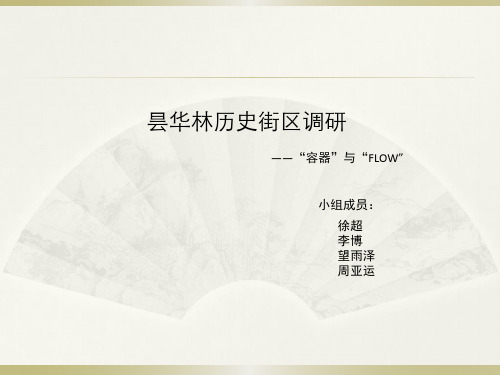 昙华林调研报告