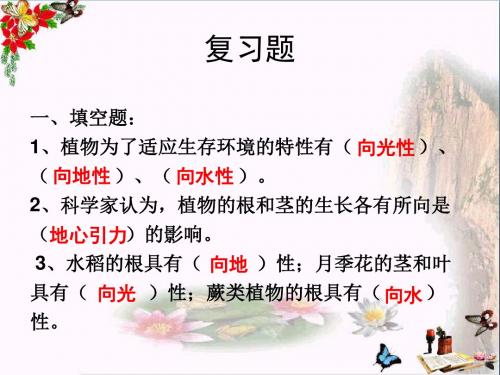 六年级科学上册1.2从南橘北枳说起 PPT精品课件3湘教版