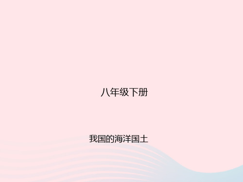 2019年中考地理总复习(八下)专题梳理ppt课件(人教版6份)(4)最新版最新版