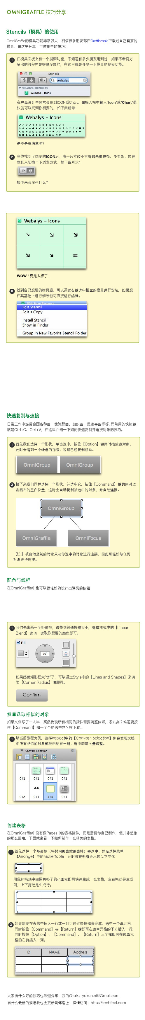 OmniGraffle Pro中文使用教程