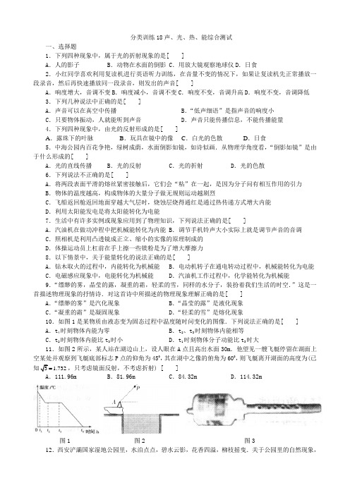 声热光能综合测试