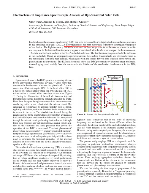 Dye-Sensitized Solar Cells