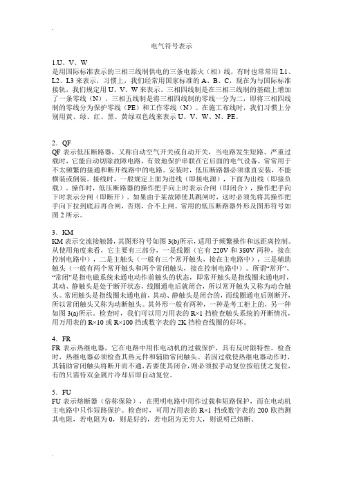 电路元器件图形符号