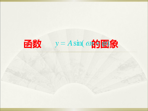 函数y=Asin(wx+φ)的图象