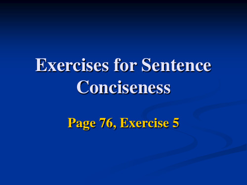 Exercises-Page76