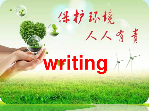 外研版高中英语必修三Module 4 Sandstorms in Asia WritingPPT教学课件