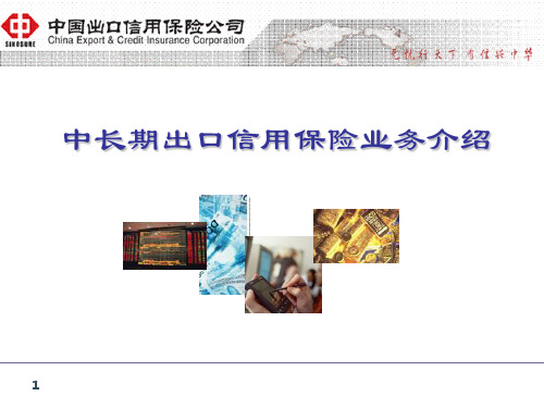 中长期出口信用保险业务介绍