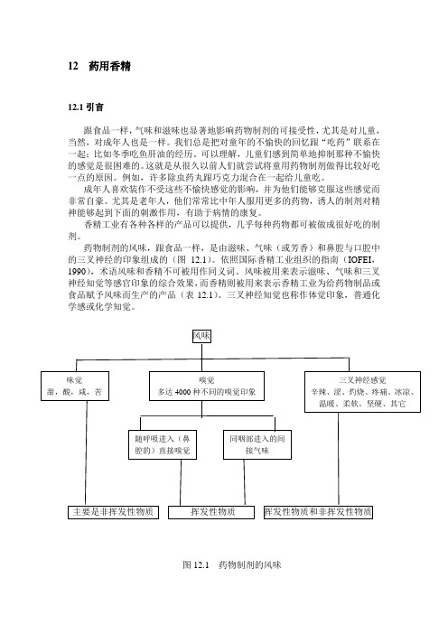 药用香精