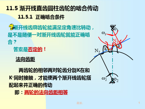 演示版齿轮啮合.ppt